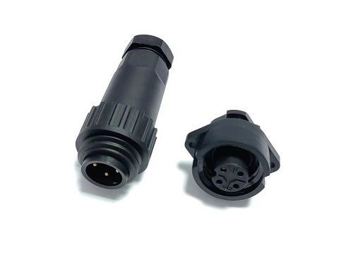 Conector circular impermeable